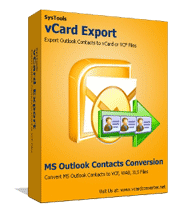 How to convert Outlook Contacts